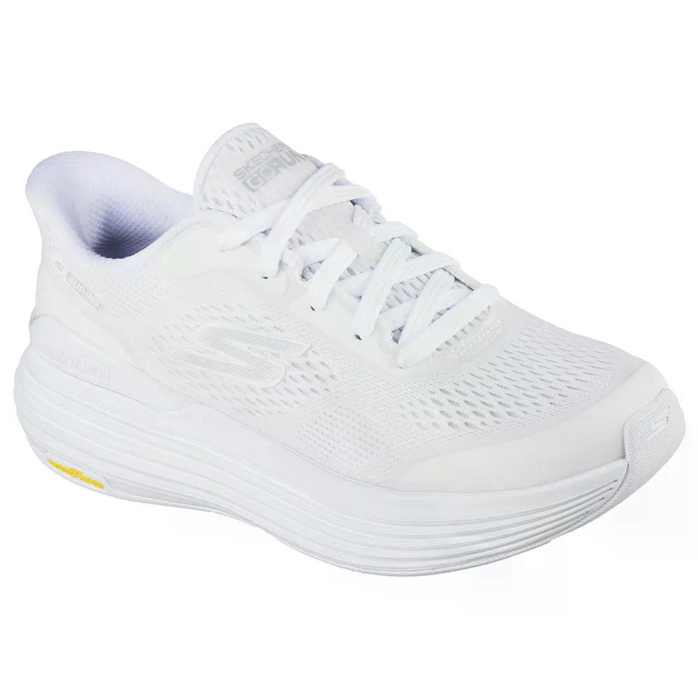 スケッチャーズ マックス クッショニング サスペンション Chr スニーカー レディース （ WhiteSynthetic/Trim ） | SKECHERS