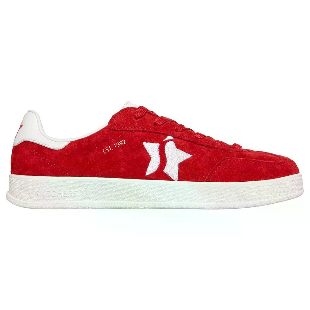 スケッチャーズ アカデミー コート チャーム スニーカー レディース （ RedLeather/Trim ） | SKECHERS Academy Court Charm Sneakers Woman [t] 9,490円