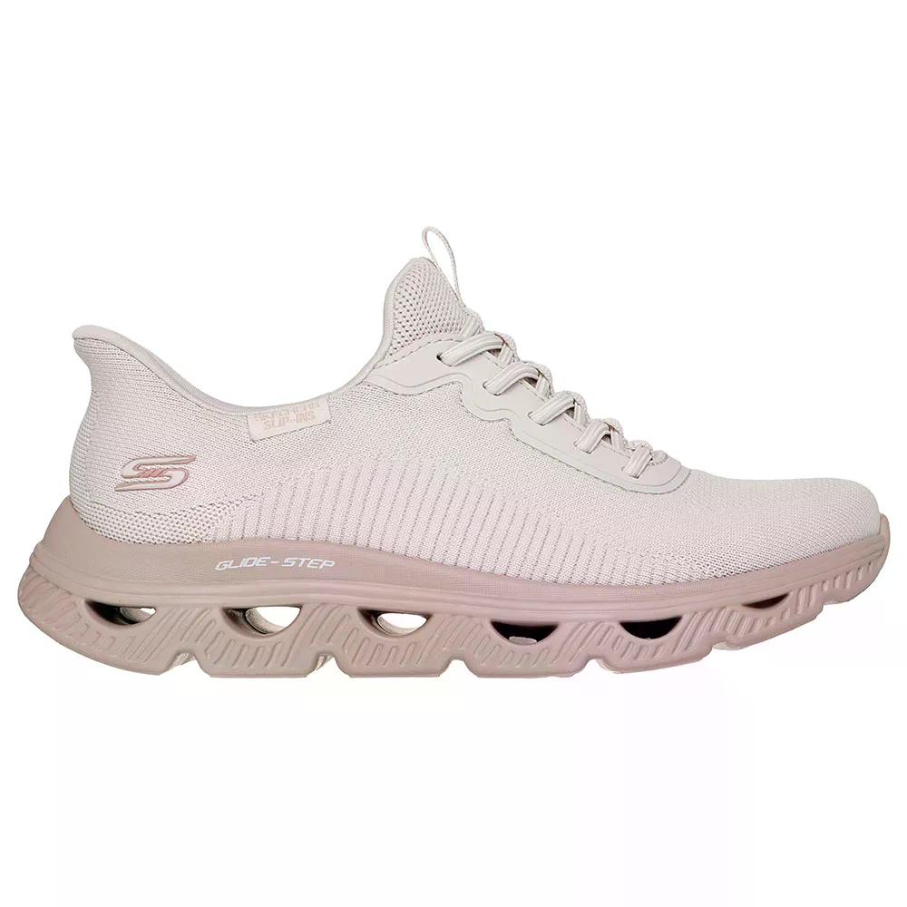 スケッチャーズ ボブス 弧線 ウェーブス スニーカー レディース （ NaturalEngineeredKnit ） | SKECHERS BOBS Arc Waves Sneakers Woman  [t] メンズ靴-靴