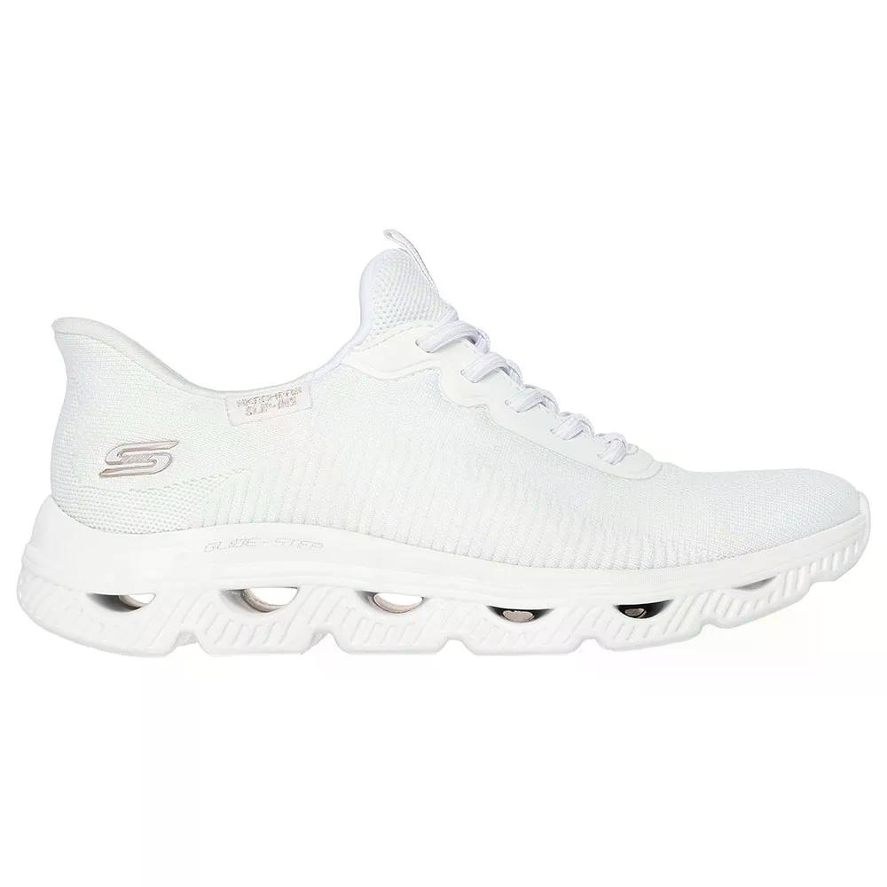 スケッチャーズ ボブス 弧線 ウェーブス スニーカー レディース （ WhiteEngineeredKnit ） | SKECHERS BOBS Arc Waves Sneakers Woman  [t] スニーカー-靴-メンズ靴