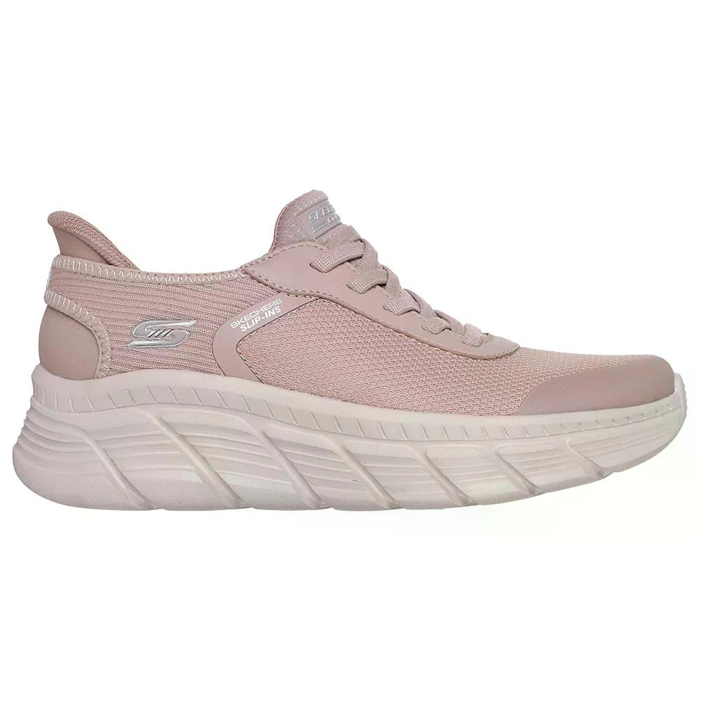 スケッチャーズ ボブス B フレックス 御機嫌 直線的 フォース スニーカー レディース （ TaupeMesh ） | SKECHERS BOBS B Flex Hi Linear Force Sneakers Woman  [t]