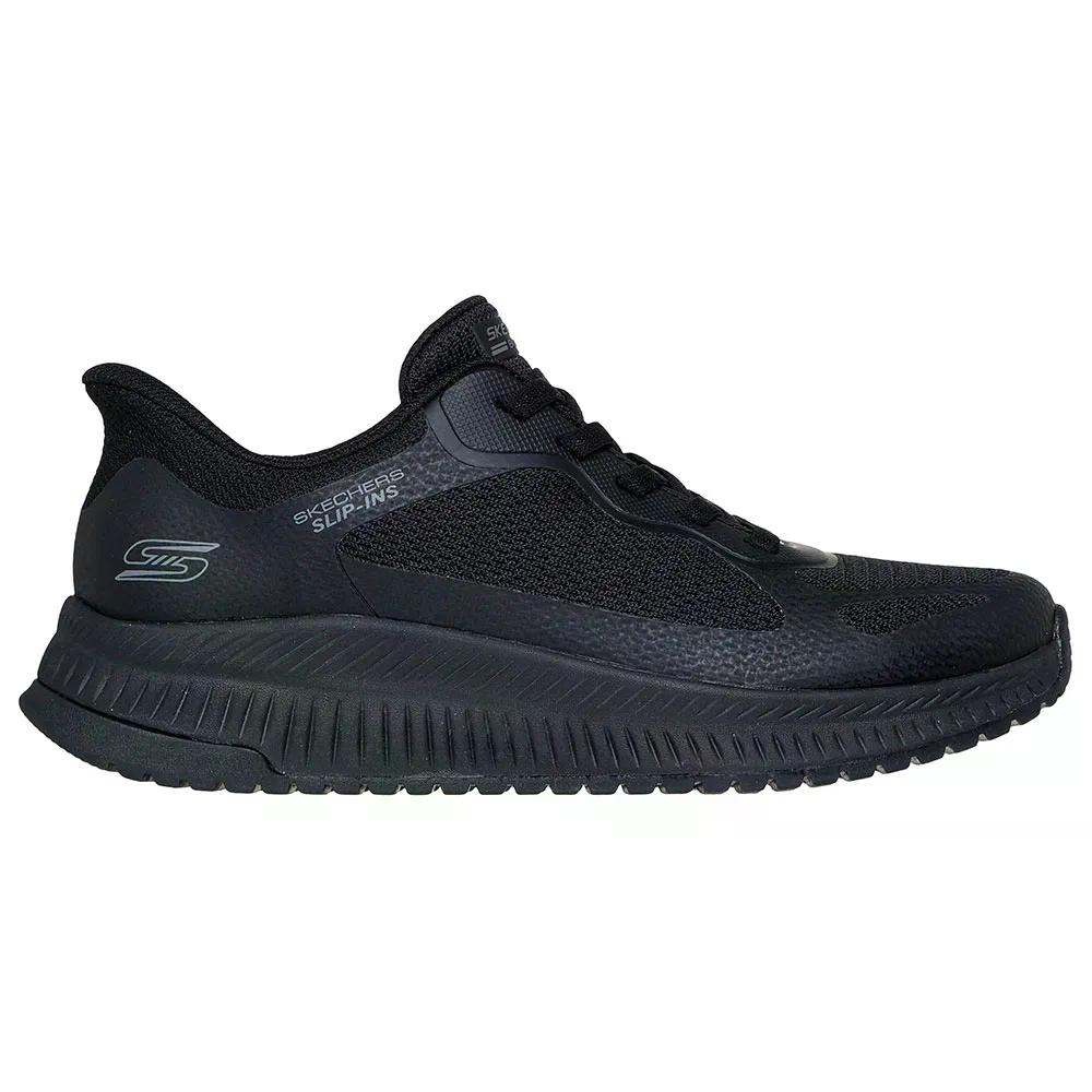 スケッチャーズ ボブス スクワッド 4 ステイプル ルック スニーカー レディース （ BlackMesh ） | SKECHERS BOBS Squad 4 Staple Look Sneakers Woman  [t]