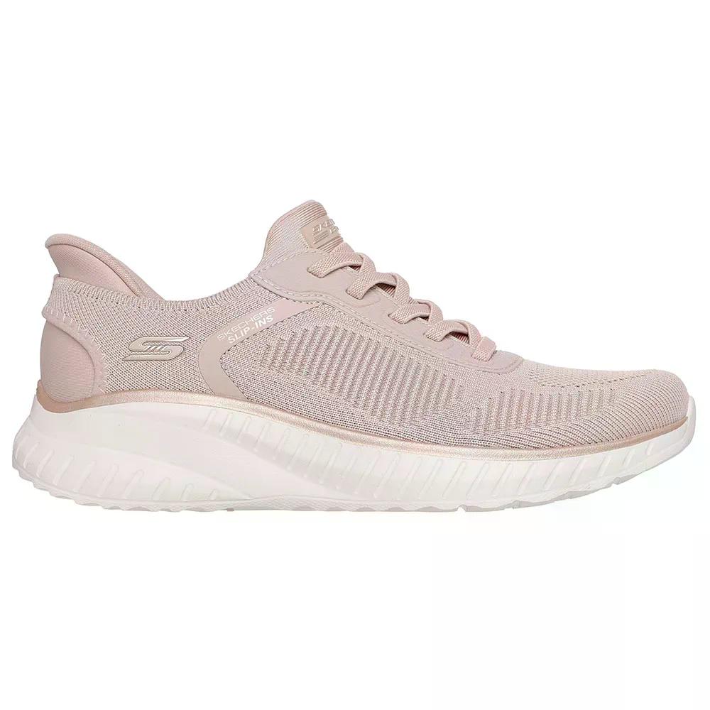 スケッチャーズ ボブス スクワッド カオス カレント ミューズ スニーカー レディース （ Natural/GoldTextile ） | SKECHERS