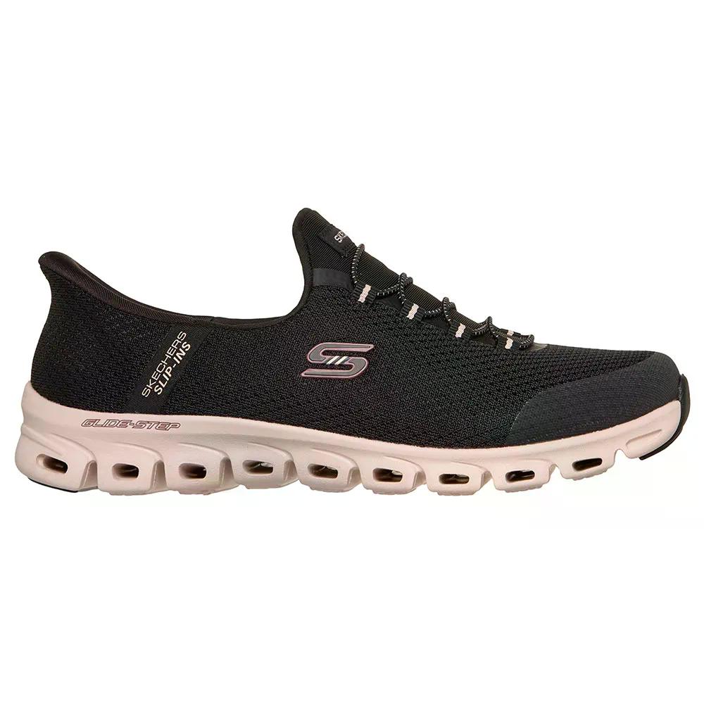 スケッチャーズ グライド ステップ ヴァイビー スニーカー レディース （ BlackMesh ） | SKECHERS Glide Step Vibey Sneakers Woman [t]