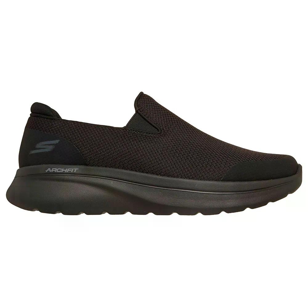 スケッチャーズ ゴーウォーク アーチ フィット エンジョイ タレン スリップオン スニーカー （ BlackTextile ） | SKECHERS GOwalk Arch Fit N-Joy Talen Slip-On Sneakers [t]