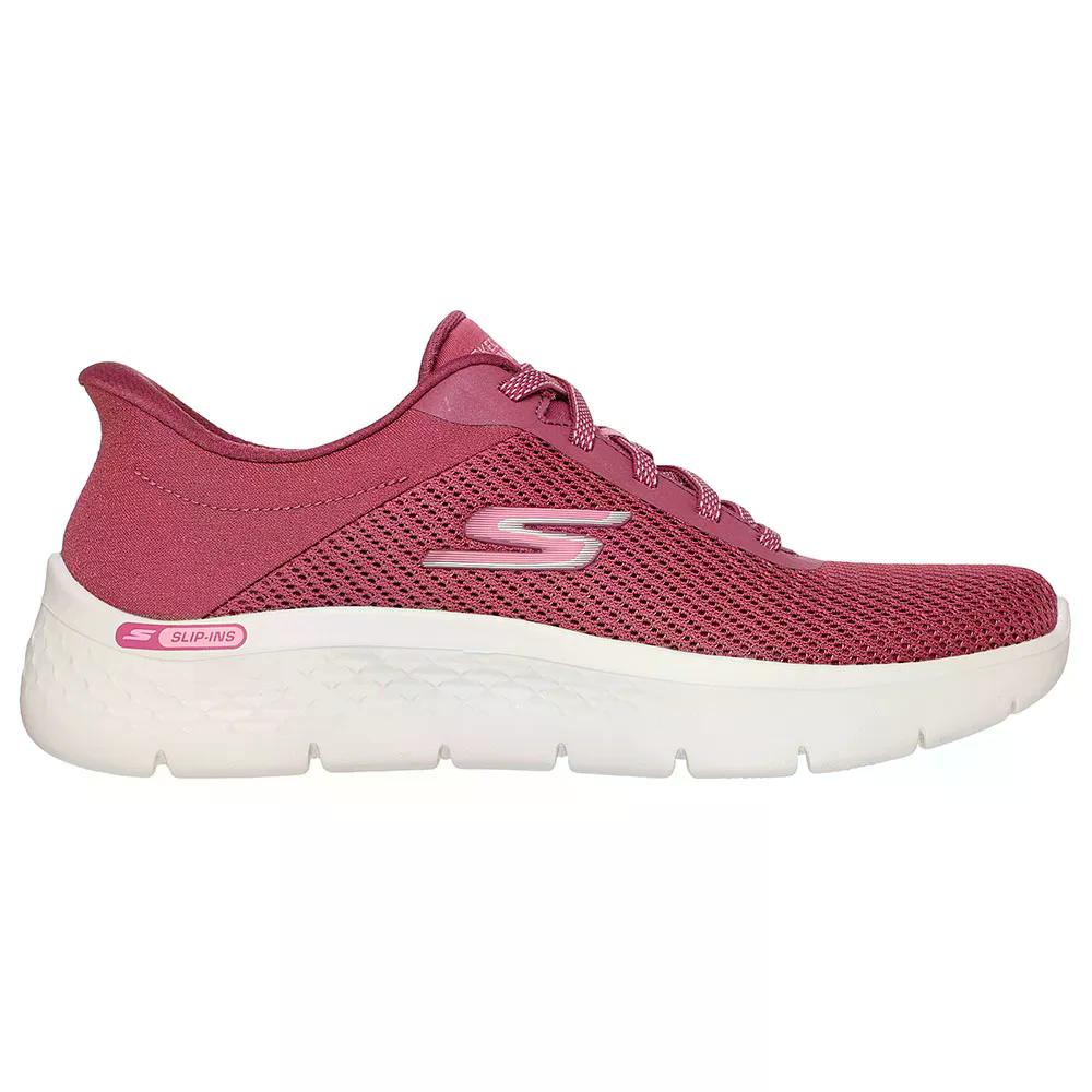 スケッチャーズ ゴーウォーク フレックス カーラ スニーカー レディース （ BurgundyTextile/Trim ） | SKECHERS GOwalk Flex Carla Sneakers Woman [t]｜クライムスワールド 店 11,324円