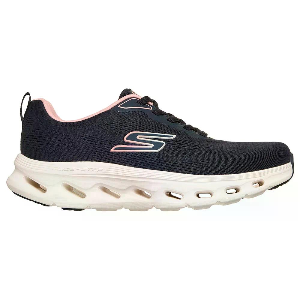 スケッチャーズ ゴーウォーク グライド ステップ 2.0 クリスティー スニーカー レディース （ NavyTextile/PinkTrim ） | SKECHERS
