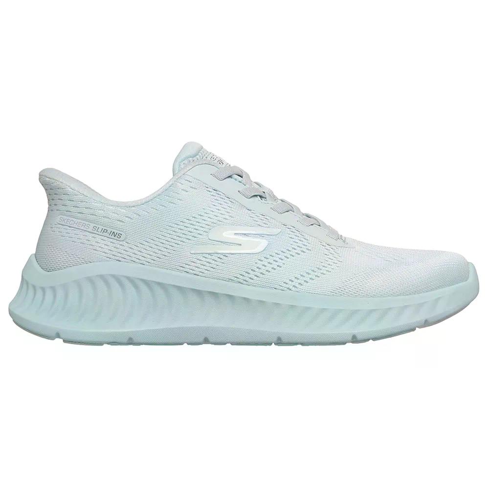 スケッチャーズ ゴーウォーク ナウ クロエ スニーカー レディース （ LightBlueTextile/Trim ） | SKECHERS GOwalk Now Khloe Sneakers Woman  [t]