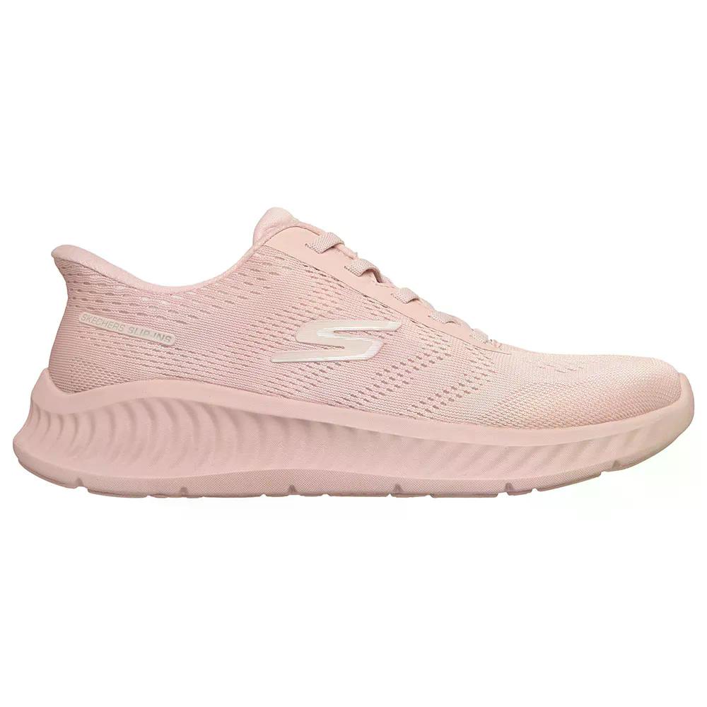 スケッチャーズ ゴーウォーク ナウ クロエ スニーカー レディース （ LightPinkTextile/Trim ） | SKECHERS GOwalk Now Khloe Sneakers Woman  [t]