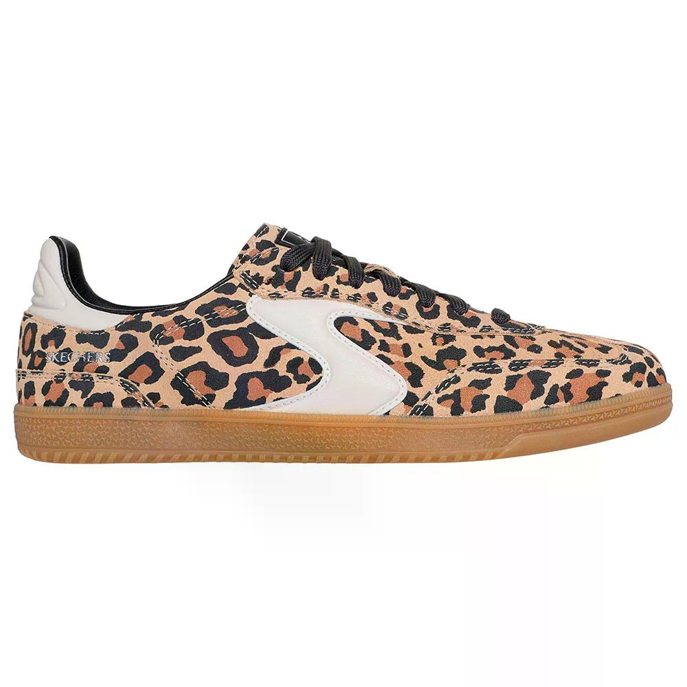 スケッチャーズ 熱っぽい打つこと オン ザ プロール スニーカー レディース （ LeopardLeather/Trim ） | SKECHERS Hotshot On The Prowl Sneakers Woman  [t]