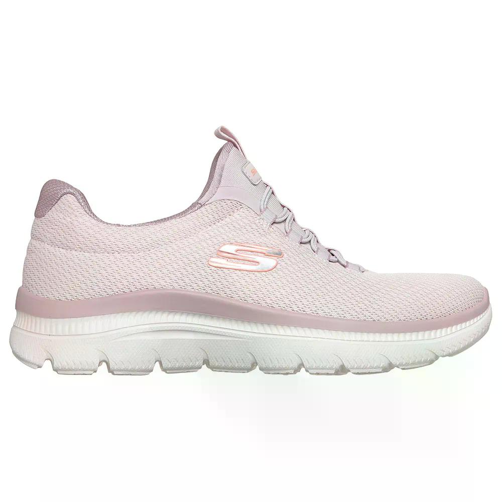 スケッチャーズ サミッツ つけ加える スニーカー レディース （ LightMauveMesh/MauveTrim ） | SKECHERS Summits Plus Sneakers Woman  [t]