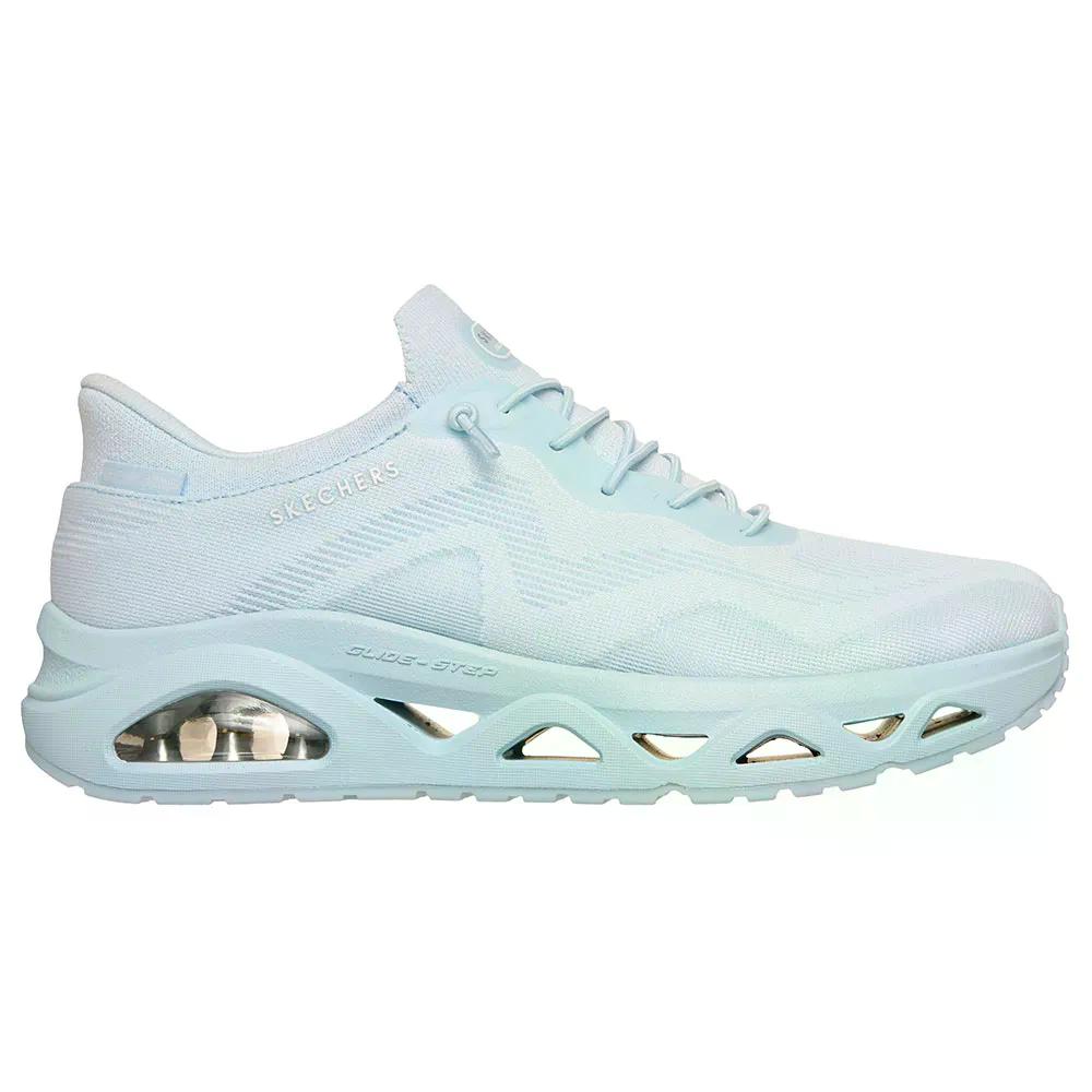 スケッチャーズ ウノ グライド 踏み段 エア湖 グライダーズ スニーカー レディース （ LightBlueMesh ） | SKECHERS Uno Glide Step Air Gliders Sneakers Woman  [t]
