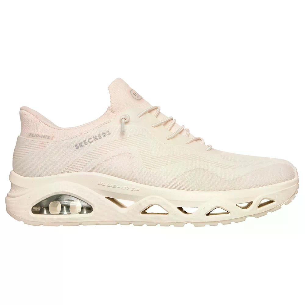 スケッチャーズ ウノ グライド 踏み段 エア湖 グライダーズ スニーカー レディース （ OffWhiteMesh ） | SKECHERS Uno Glide Step Air Gliders Sneakers Woman  [t]