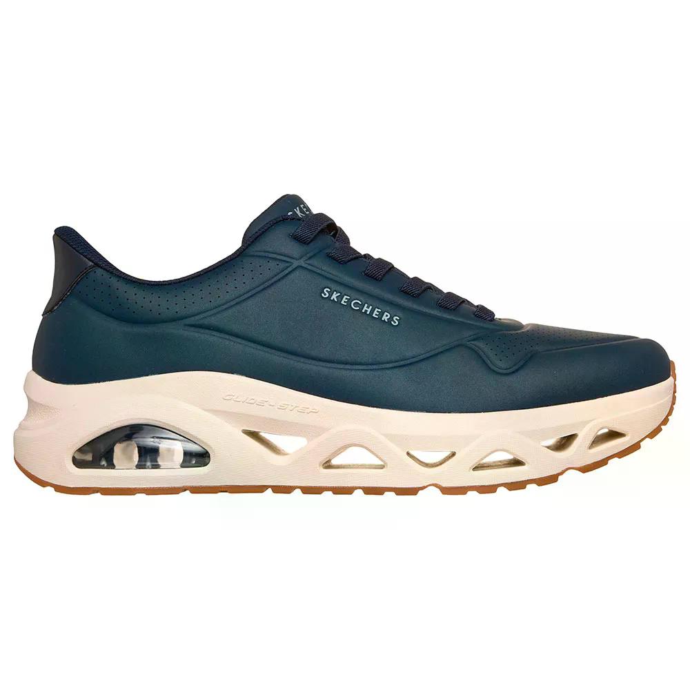 スケッチャーズ ウノ グライド ステップ グライド オン エア スニーカー （ NavyDurabuck ） | SKECHERS