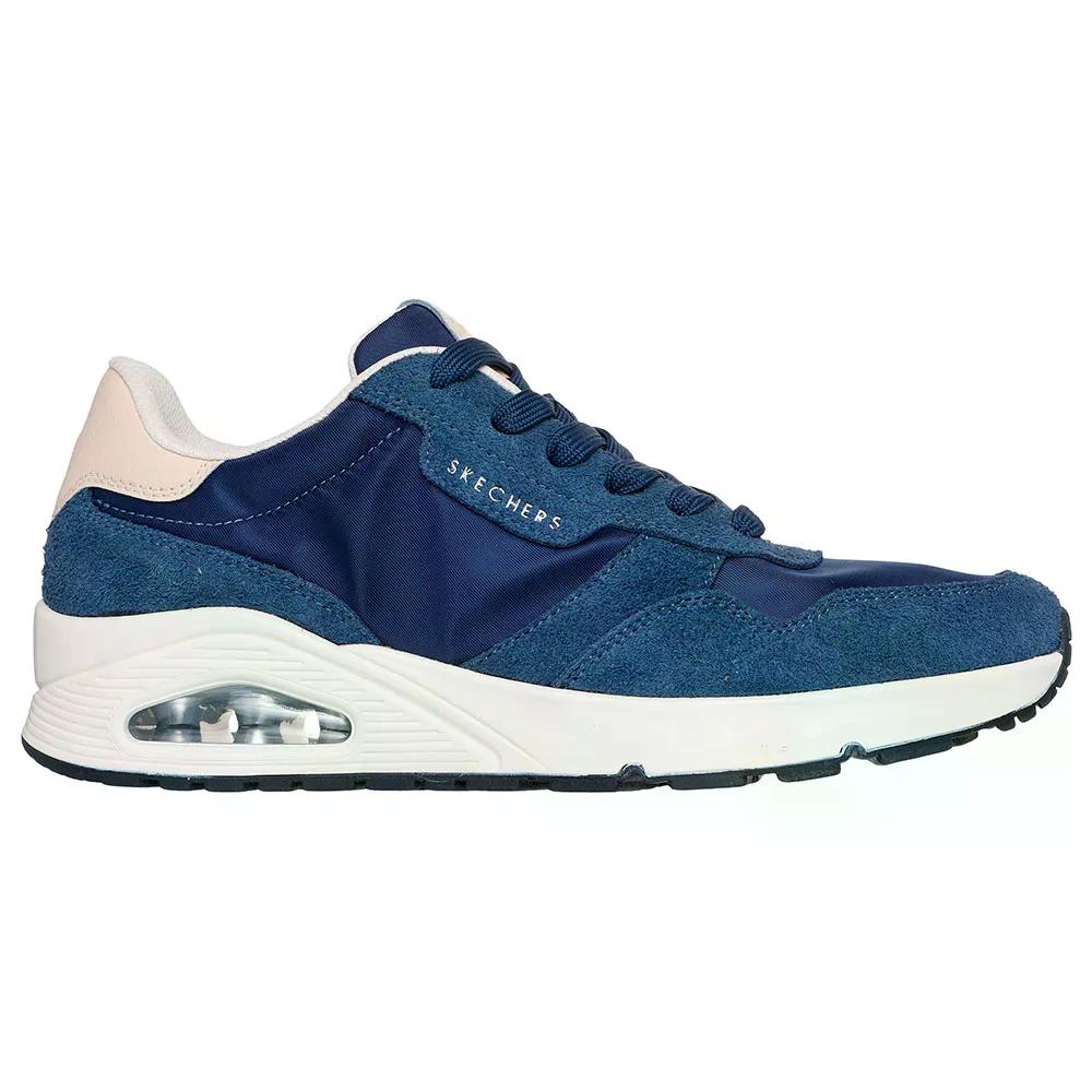 スケッチャーズ ウノ ヴィンテージ デイズ スニーカー （ NavyRetroSuede/Mesh ） | SKECHERS Uno Vintage Dayz Sneakers  [t]