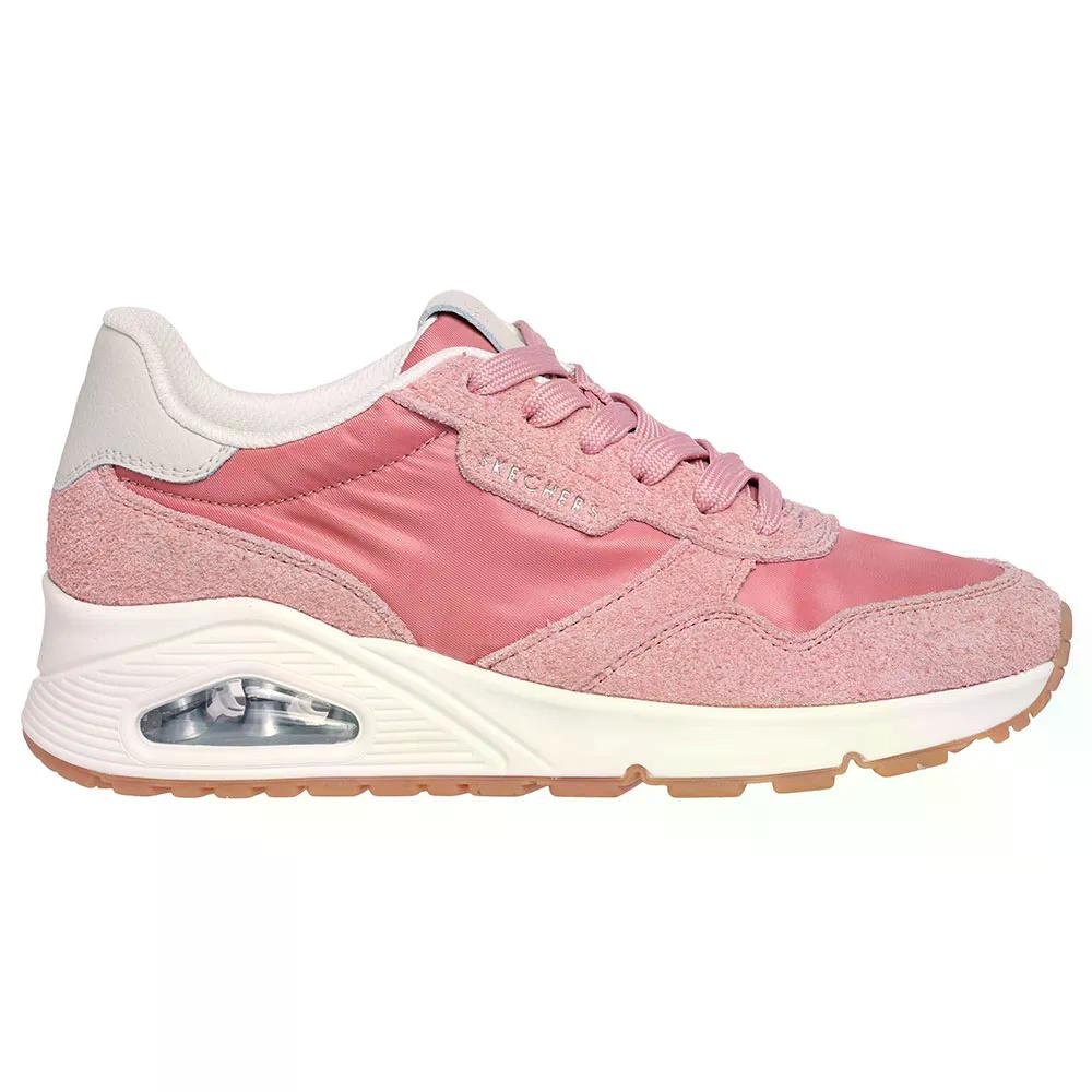 スケッチャーズ ウノ ヴィンテージ デイズ スニーカー レディース （ OldRoseRetroSuede/Mesh ） | SKECHERS Uno Vintage Dayz Sneakers Woman  [t]
