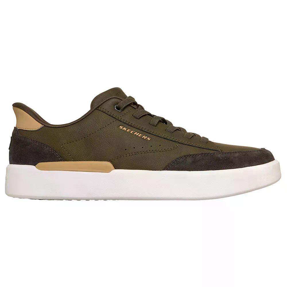 スケッチャーズ ヴェルロマ スニーカー （ OliveSynthetic/Suede ） | SKECHERS Verloma Sneakers  [t]