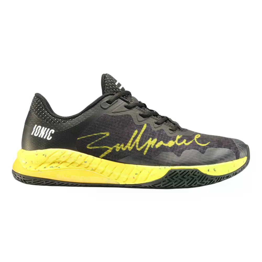 ブルパデル イオニック 24I パデル シューズ （ Black/Yellow ） | BULLPADEL Ionic 24I Padel Shoes  [t]