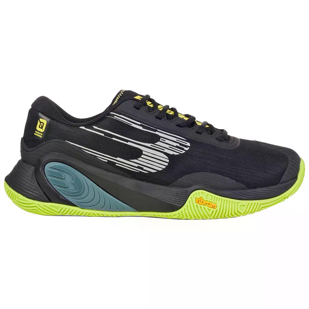 ブルパデル ハッキング ビブラム 25I パデル シューズ （ Black ） | BULLPADEL Hack Vibram 25I Padel Shoes  [t]