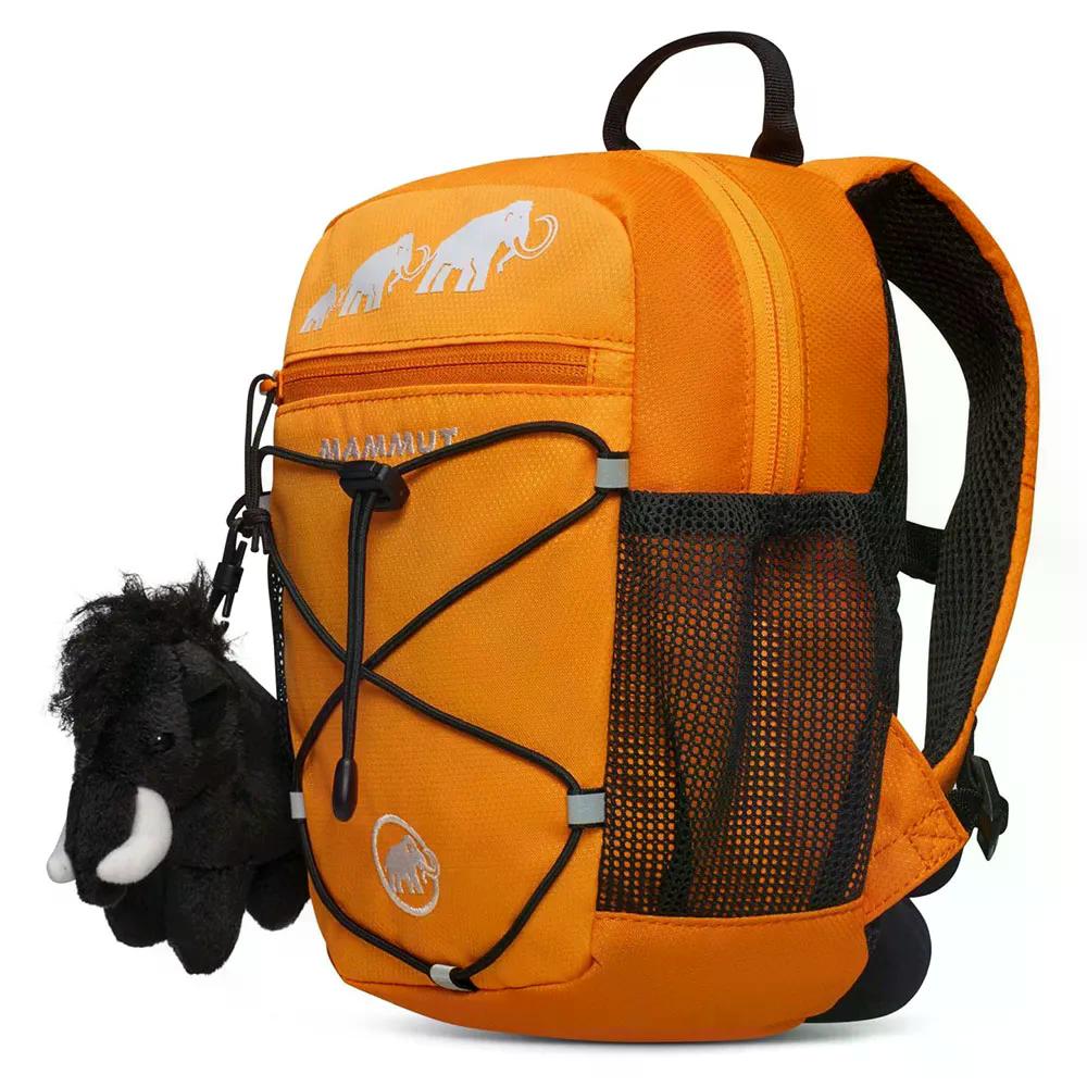 マムート 一塁手 ジップ 8L 御坊っちゃん うしろ側容器に並べる （ Tangerine/DarkTangerine ） | MAMMUT First Zip 8L Junior Backpack  [t]