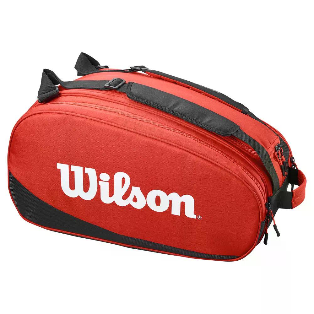 ウィルソン 周遊旅行 パデル 櫂 御徒面子 （ Red ） | WILSON Tour Padel Racket Bag  [t] スポーツ・アウトドア-スポーツウェア・アクセサリー-その他