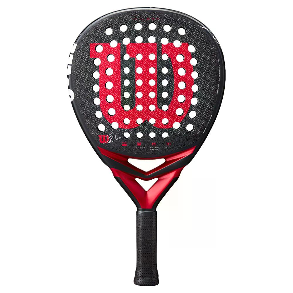 ウィルソン ベラ V3 パデル 櫂 （ Black/Red ） | WILSON Bela V3 Padel Racket  [t]