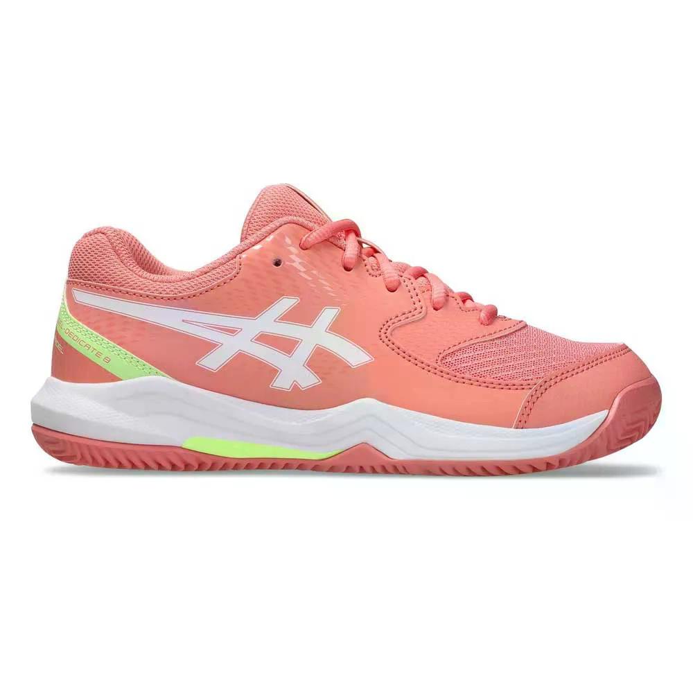 アシックス ゲルデディケート 8 GS パデル シューズ お坊っちゃん （ Guava/White ） | ASICS Gel-Dedicate 8 GS Padel Shoes Junior  [t]
