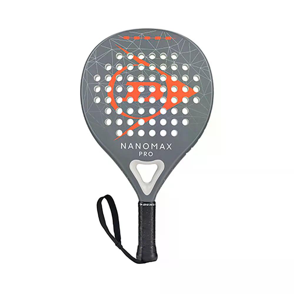 ダンロップ ナノマックス 労働者階級 パデル 櫂 （ Grey/Orange/White ） | DUNLOP Nanomax Pro Padel Racket  [t]