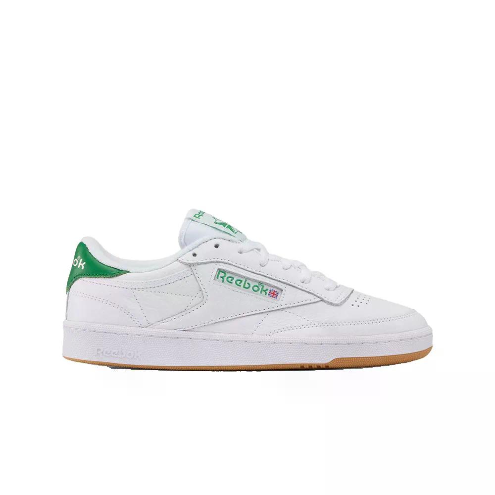 REEBOK Club C 85 スニーカー （ FtwrWhite/GlenGreen/RubberGum ）  [t]