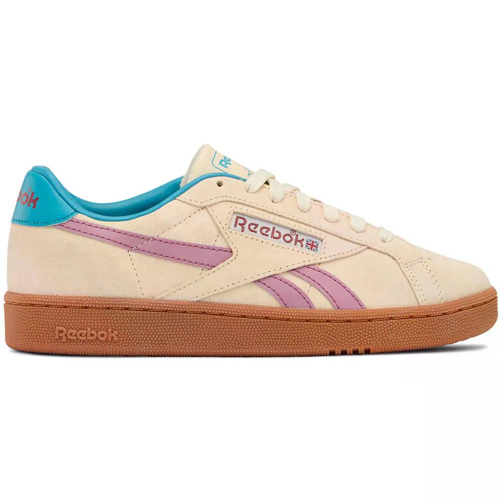 REEBOK Club C Grounds UK スニーカー （ Agedbeige/BerryChill/Gum ）  [t]