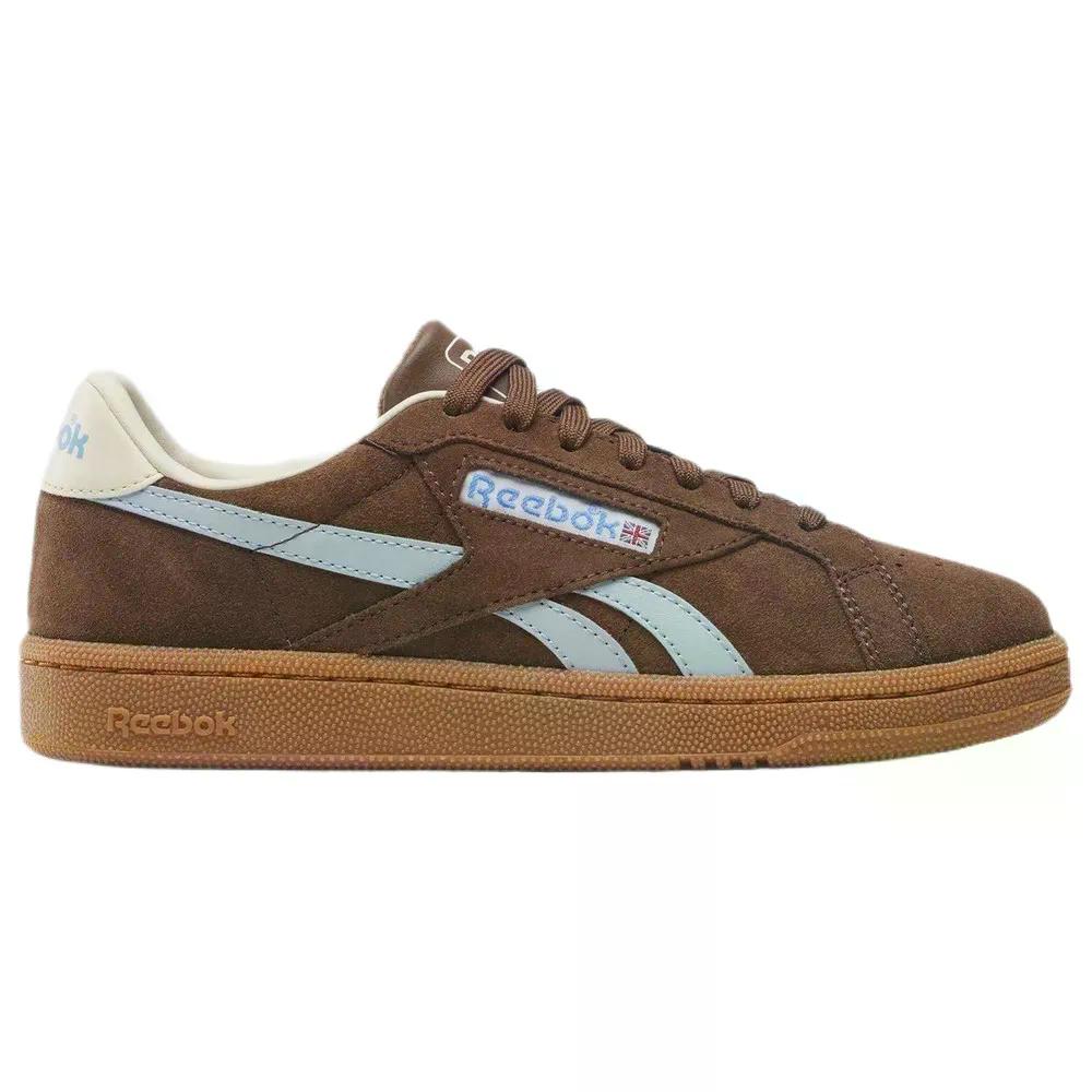 REEBOK Club C Grounds UK スニーカー （ SimpleBrown/IceBlue/Gum ）  [t]