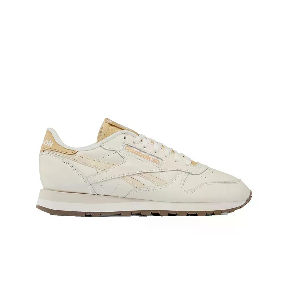 REEBOK CLASSICS Leather スニーカー （ Chalk/Alabaster/SimpleBeige ）  [t]