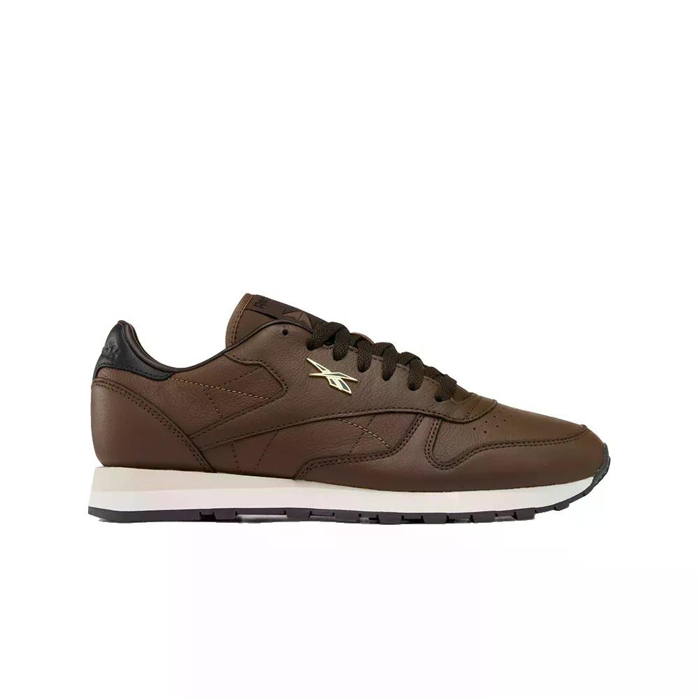 REEBOK CLASSICS Leather スニーカー （ SimpleBrown/Chalk/WashedBlack ）  [t]