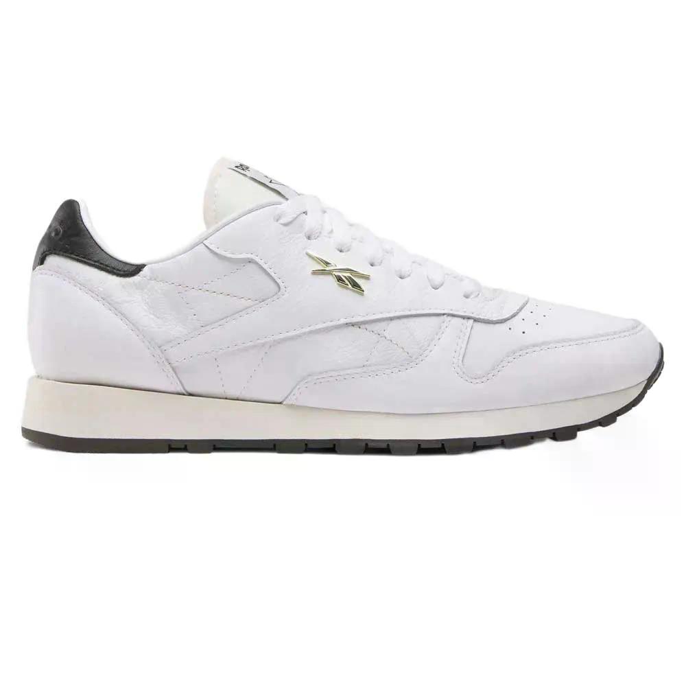 REEBOK CLASSICS Leather スニーカー （ White/Black/Chalk ）  [t]