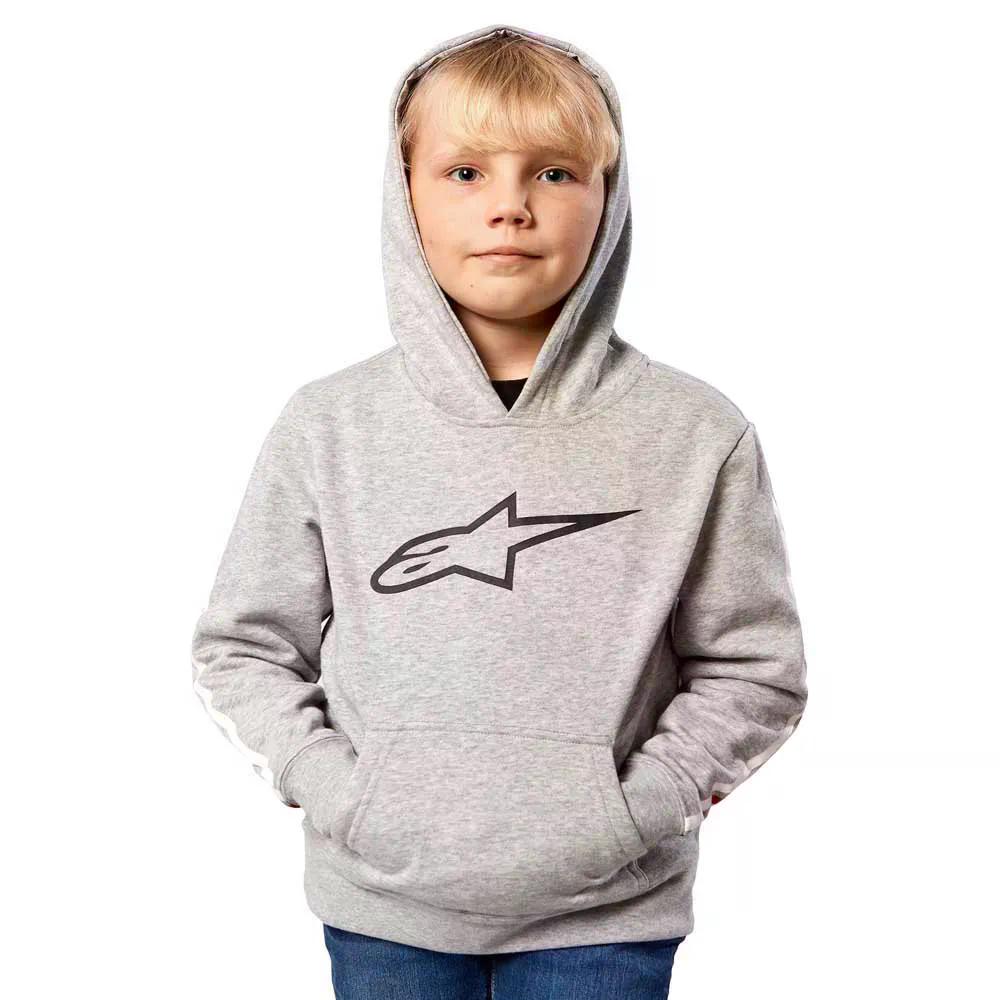 アルパインスターズ レーシー フーディー ジュニア （ GreyHeather ） | ALPINESTARS Racey hoodie Junior [t]