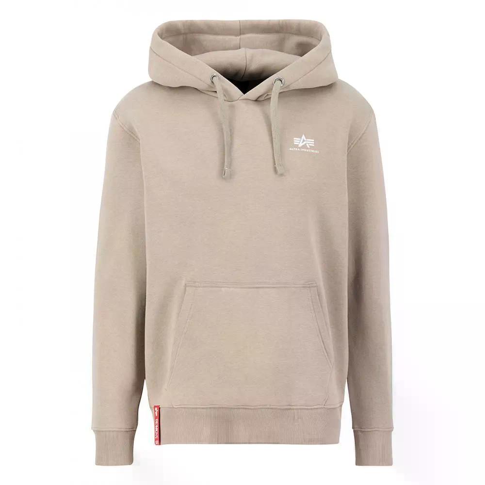 アルファ インダストリーズ ベーシック スモールロゴ フーディー （ VintageSand ） | ALPHA INDUSTRIES Basic Small Logo hoodie [t]