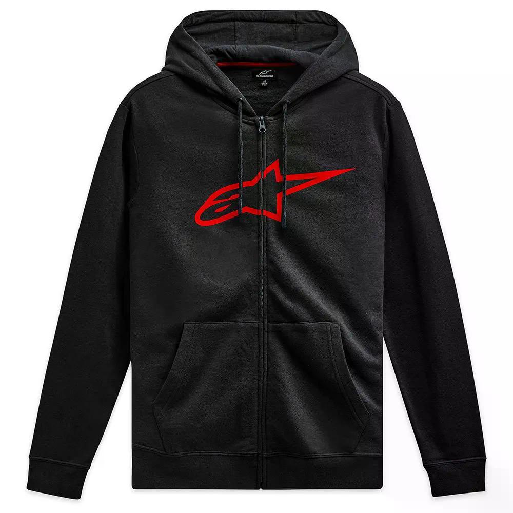 アルパインスターズ エイジレス V3 フルジップ トレイナー （ Black/Red ） | ALPINESTARS Ageless V3 full zip sweatshirt  [t]