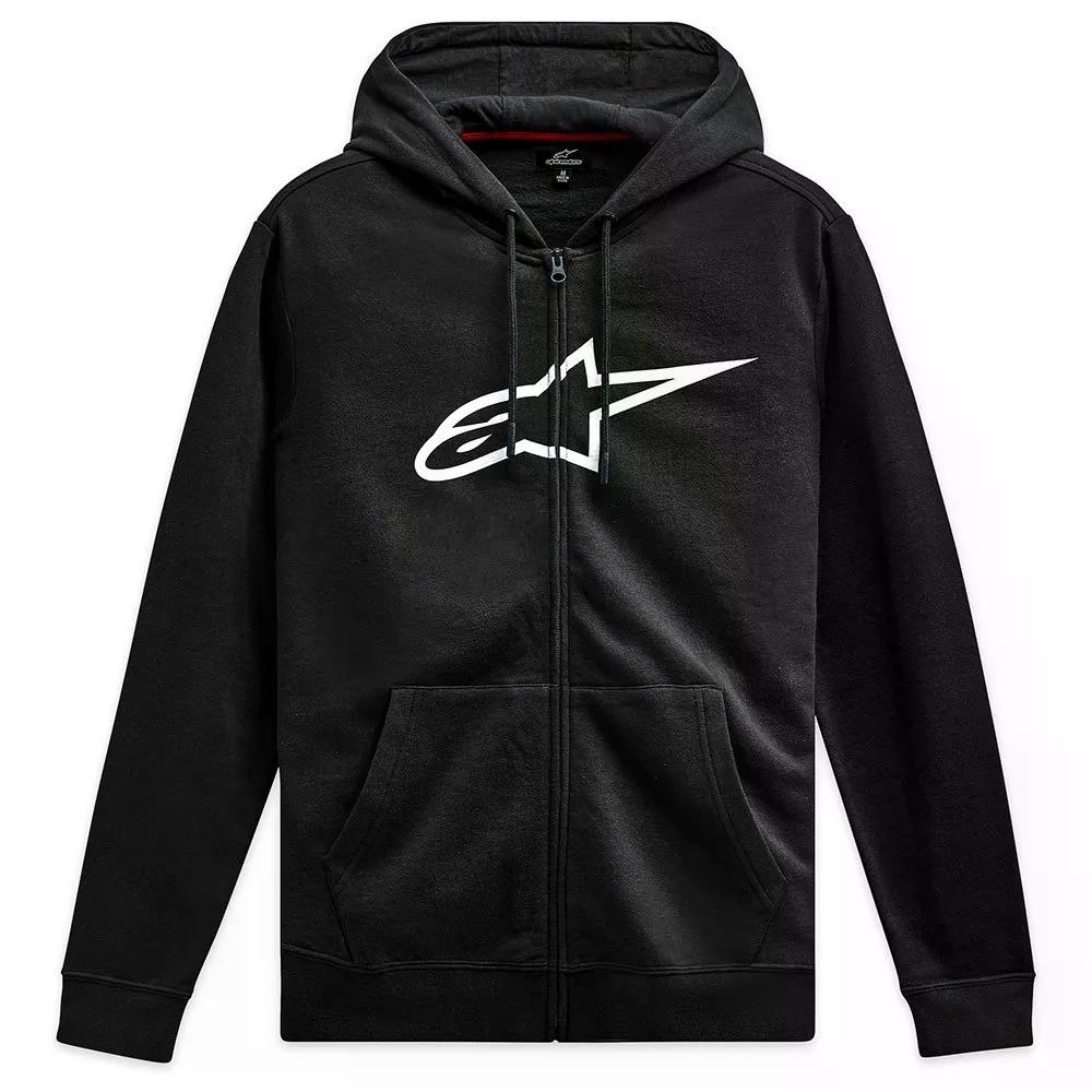 アルパインスターズ エイジレス V3 フルジップ スウェットシャツ （ Black/White ） | ALPINESTARS Ageless V3 full zip sweatshirt [t]