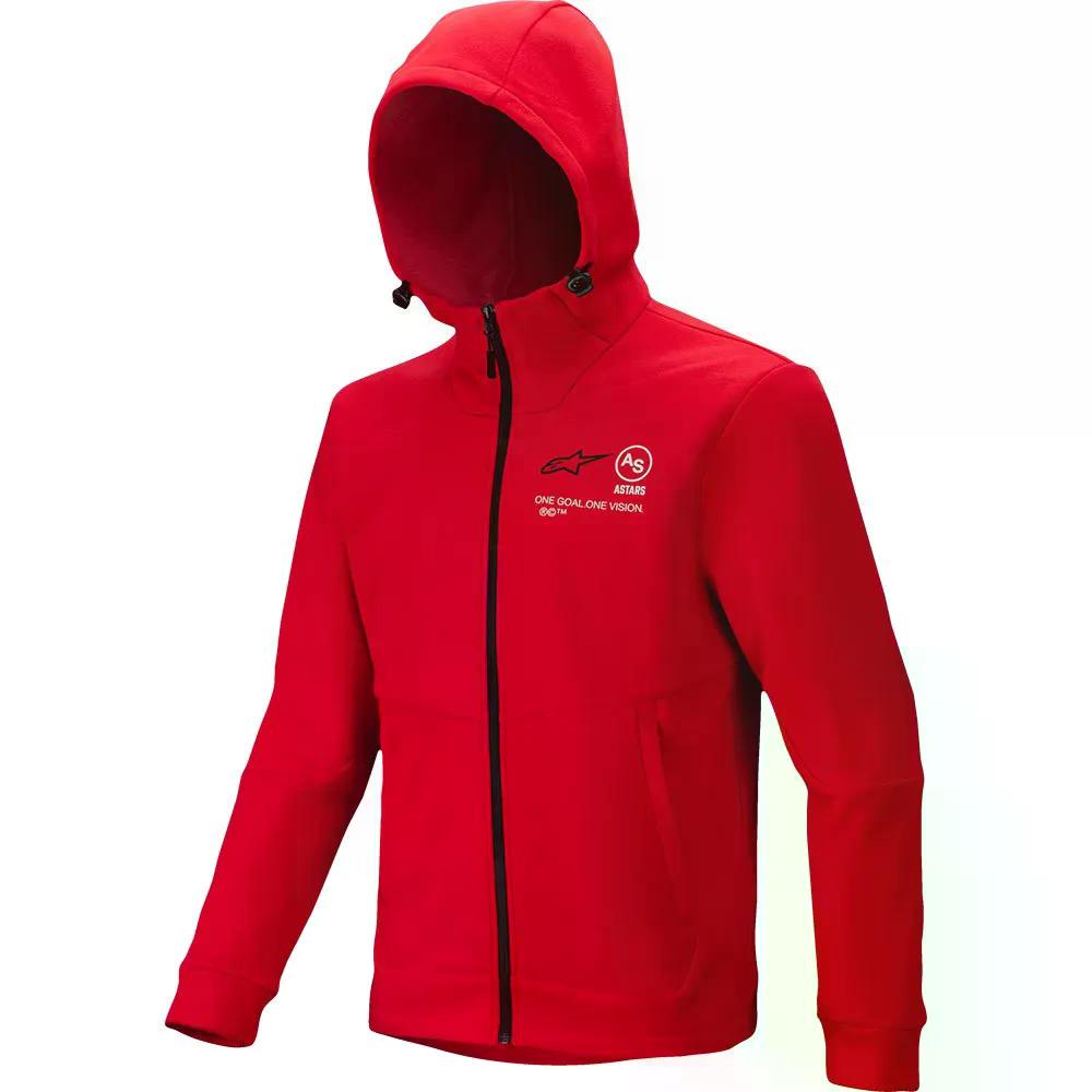 アルパインスターズ レーサー MX フルジップ トレーナー （ BrightRed ） | ALPINESTARS Racer MX full zip sweatshirt  [t]
