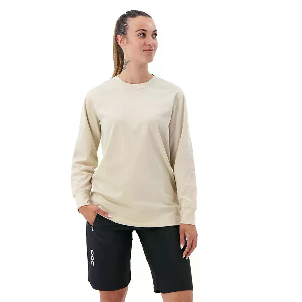 ポック ポイズ クルー スウェットシャツ （ LightSandstoneBeige ） | POC Poise Crew sweatshirt [t]