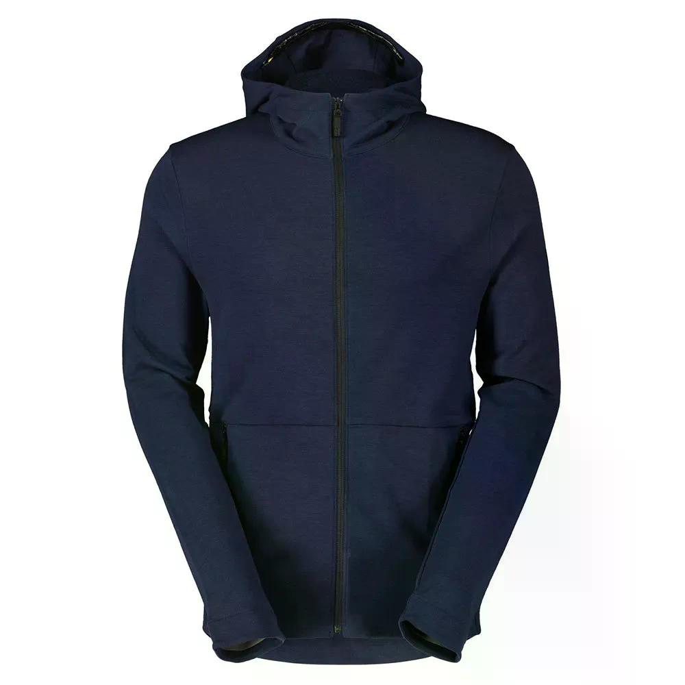 スコット コミューター メリノ フルジップ トレイナー （ DarkBlue ） | SCOTT Commuter Merino full zip sweatshirt  [t]