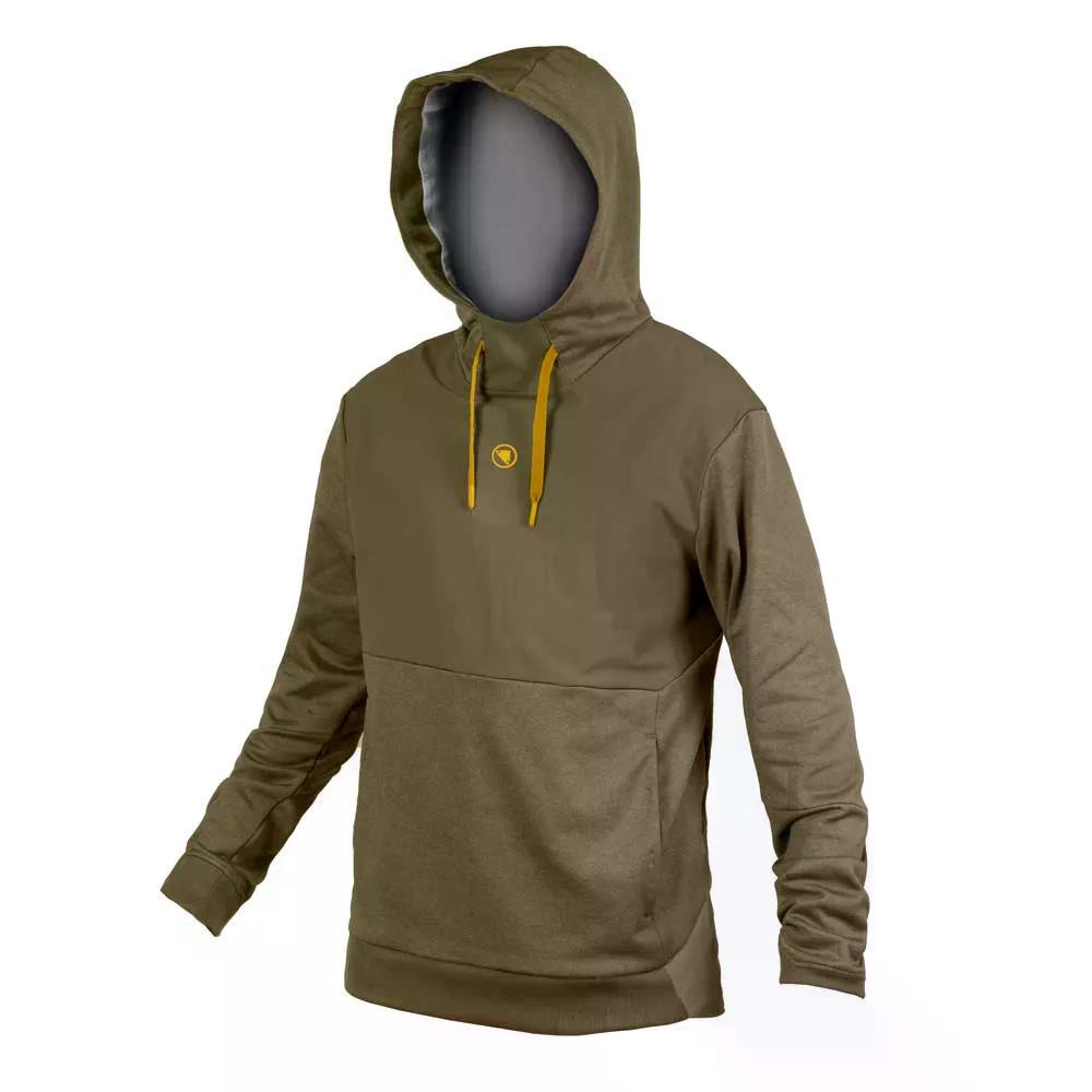 エンデュラ シングル貨物自動車 トレイルはやりっ児 テック トレイナー （ TweedGreen ） | Endura Singletrack Trailster Tech sweatshirt  [t]