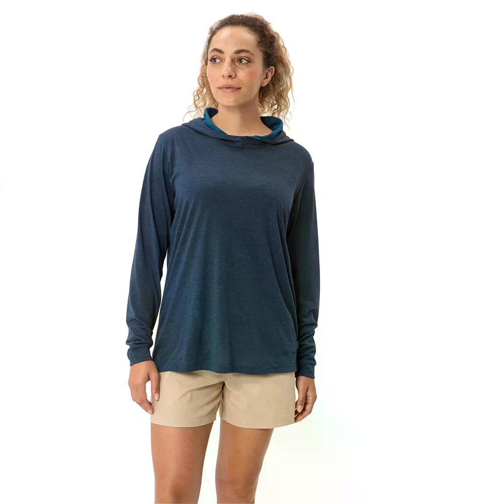 ファウデ ミネオ フーディー レディース （ DarkSea ） | VAUDE Mineo hoodie Woman [t]｜クライムスワールド 店