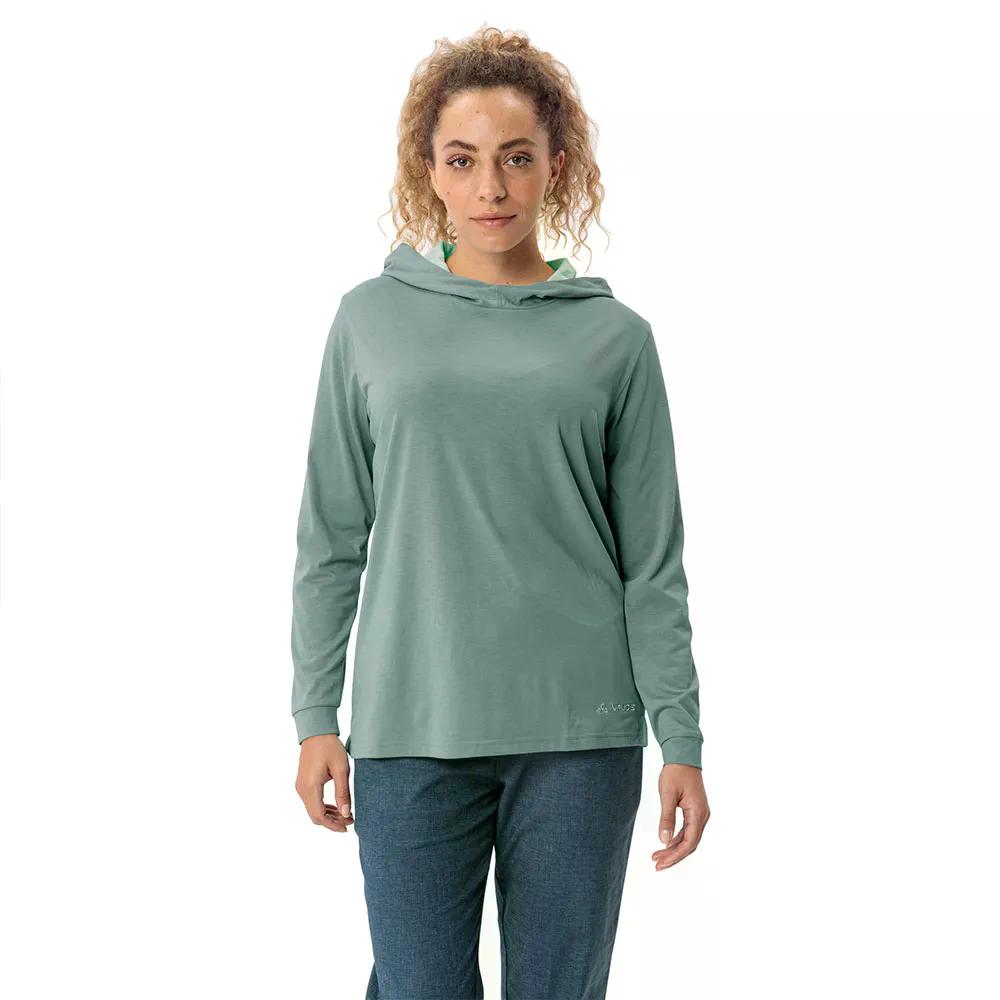 ファウデ ミネオ フーディー レディース （ DustyFern ） | VAUDE Mineo hoodie Woman [t]｜クライムスワールド 店