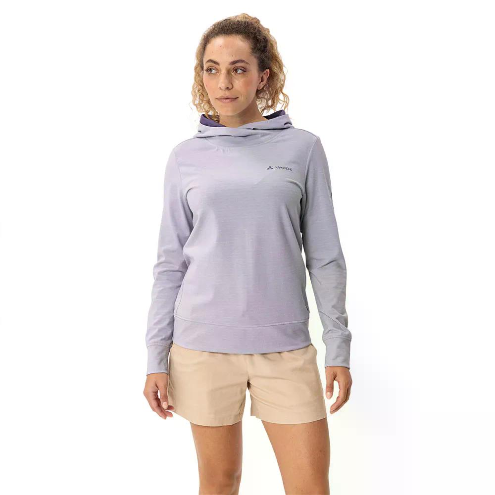 ファウデ トゥエンノ フーディー レディース （ Lavender ） | VAUDE Tuenno hoodie Woman  [t] ウェア-アウトドア