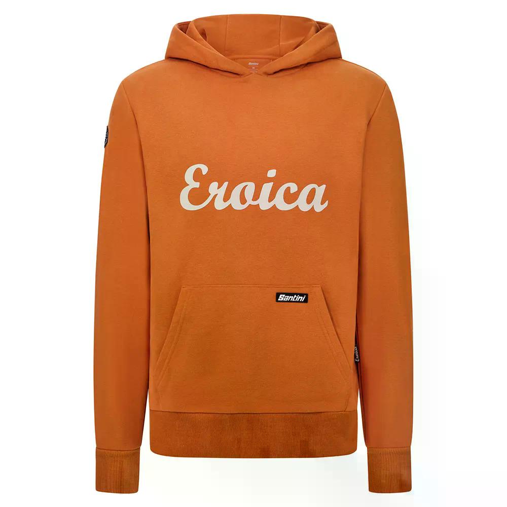 サンティーニ 猥りがましいいか ヴァッレ フーディー （ Orange ） | SANTINI Eroica Valle hoodie  [t] ウェア-スポーツ・アウトドア-メンズウェア