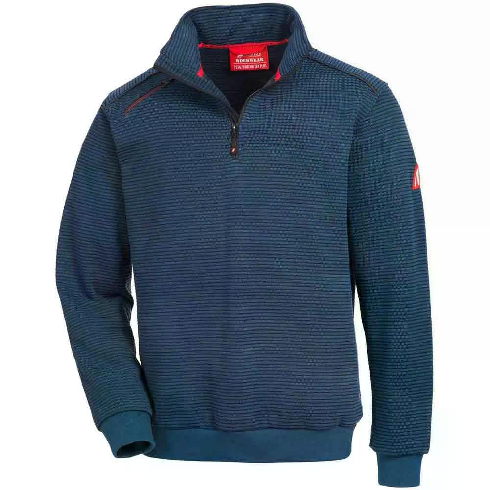 ニトラス セーフティー モーション テックス プラス スウェットシャツ （ NavyBlue ） | NITRAS SAFETY Motion Tex Plus sweatshirt [t]