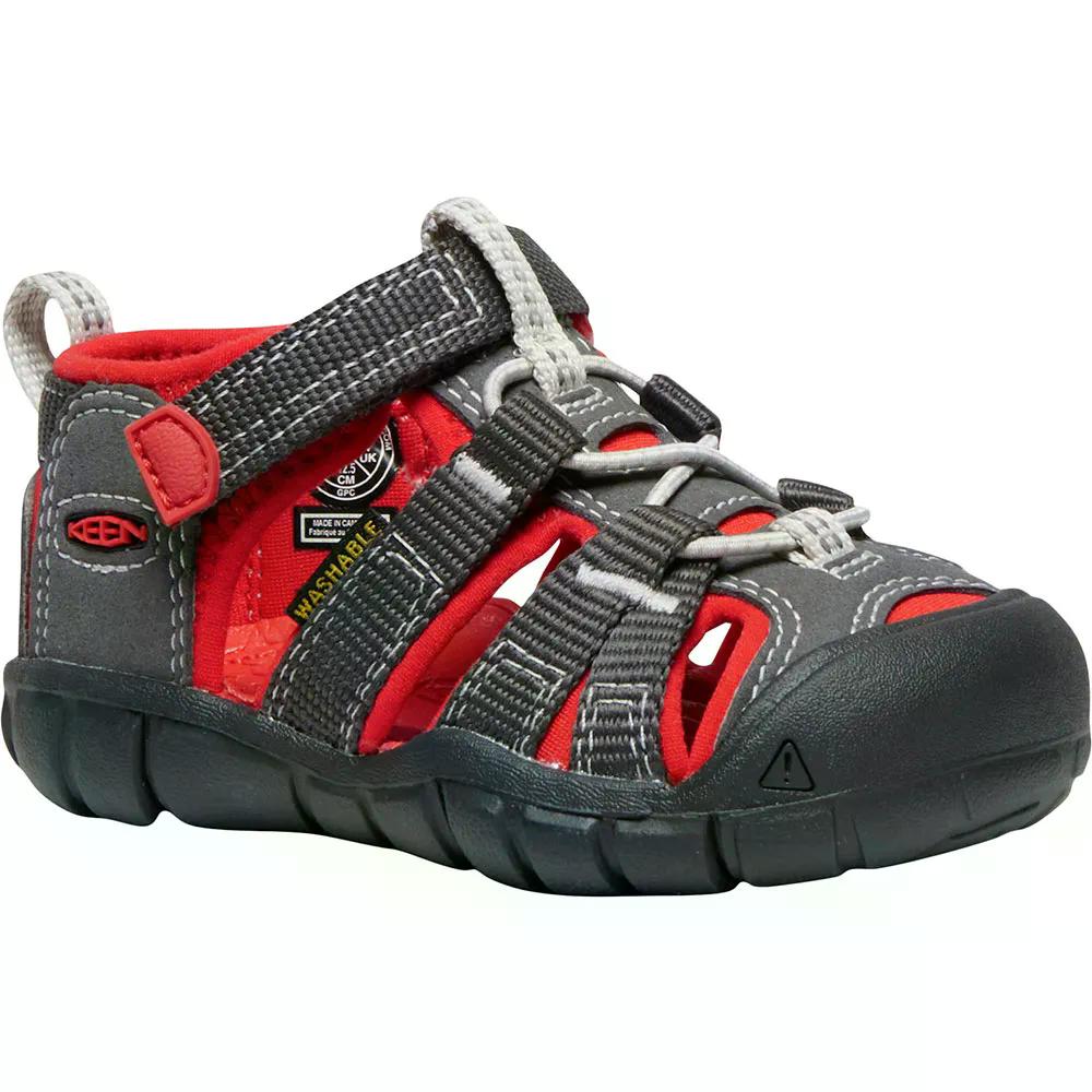 キーン シーキャンプ II CNX トドラー サンダル ジュニア （ Magnet/RedCarp ） | KEEN Seacamp II CNX Toddler Sandal Junior [t]