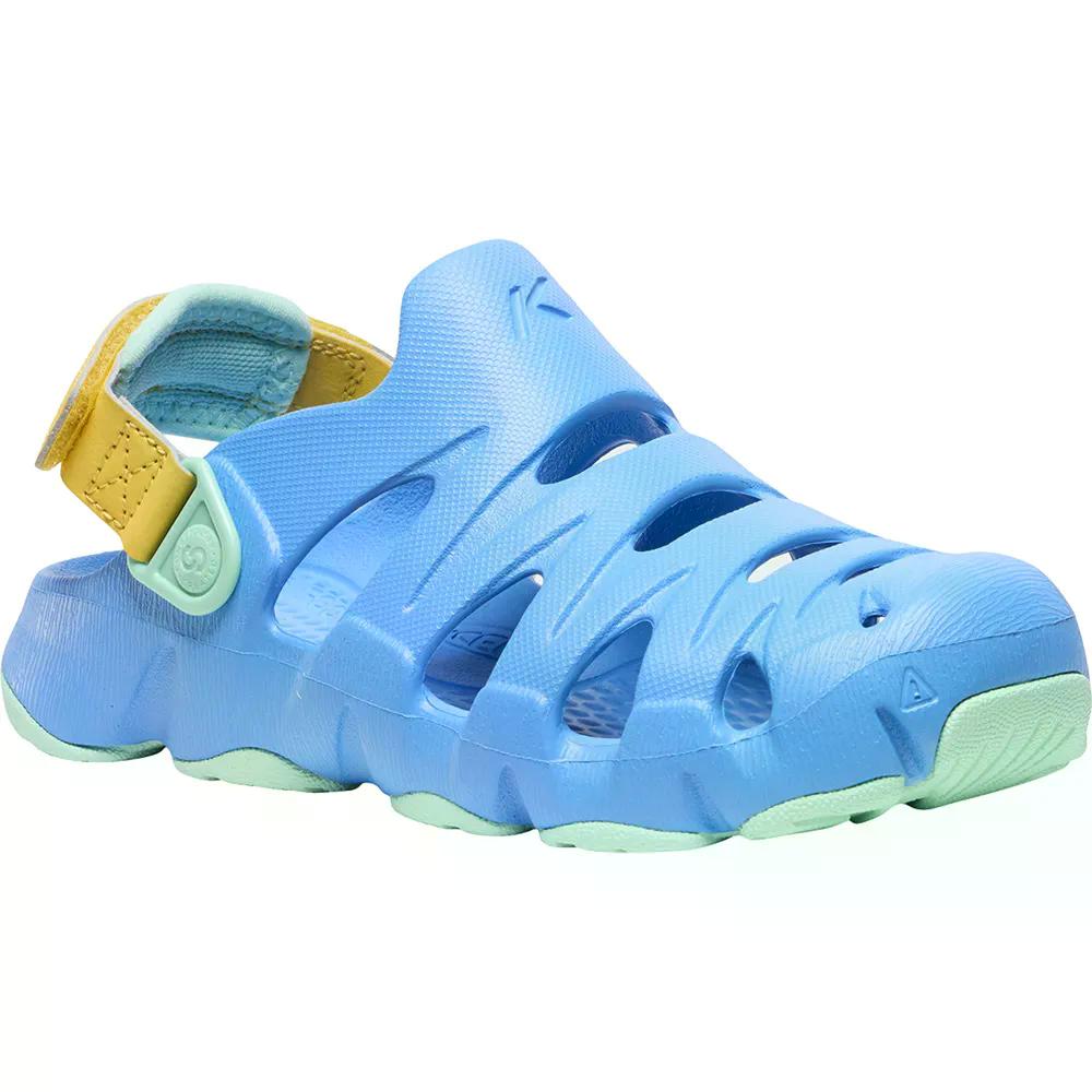 キーン ハイパーフライト キッズ 若い者 サンダル （ AzureBlue/Daffodil ） | KEEN Hyperflt Kids Youth Sandals  [t]
