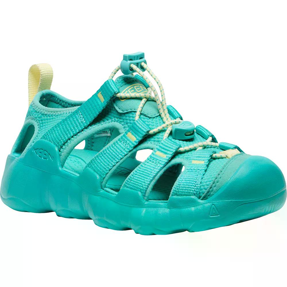 キーン ハイパーポート H2 キッズ 若い者 サンダル （ BrightAqua/WaxYellow ） | KEEN Hyperport H2 Kids Youth Sandals  [t]